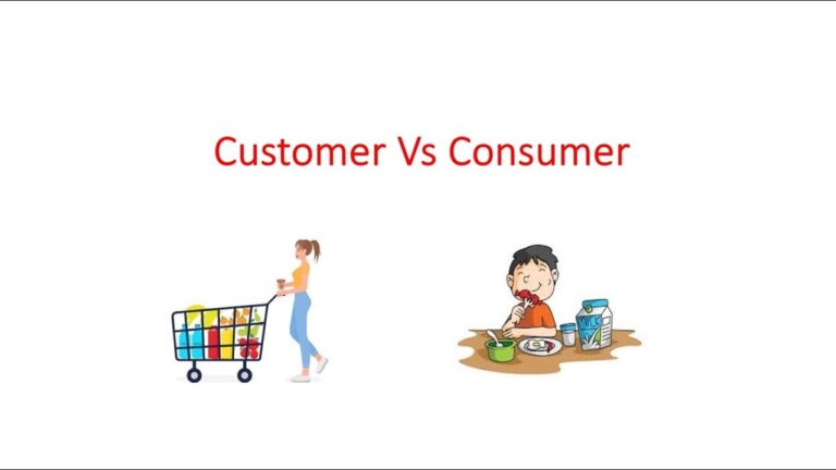 Consumer vs Customer